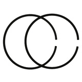 Piston Rings for Lumik LMK CS82 Chainsaw 82cc