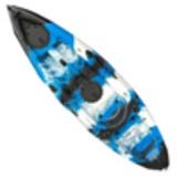 Pygme Nipper Kids Kayak 1.8m with 1 adjustable rod holder Blue Black White