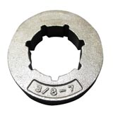 Chainsaw Chain Sprocket Rim 3/8 7 Tooth Small Spline