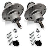 2x Husqvarna 539112170 Spindle Assembly - Ride On Mower Tractor Deck Replacement
