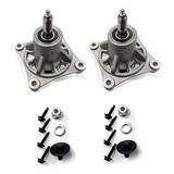 2x Husqvarna 532174356 Spindle Assembly - Ride On Mower Tractor Deck Replacement