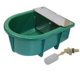 9L Automatic Plastic Water Trough & Spare Float Auto Fill for Dog Cat Horse Bird