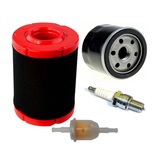 17.5HP JONO & JOHNO Vertical Shaft Service Kit Air Oil Fuel Filter Spark Plug