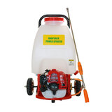 25L Weed Sprayer Petrol Engine  with Wheels Garden Chemical Spray Trolley