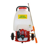 25L Weed Sprayer Petrol Engine with Wheels Garden Chemical Spray New