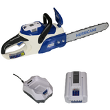 Zomax 58v Cordless 4.0AH Battery Electric Chainsaw 14" Bar  - Includes 2 Chains 3/8LP .050 52DL