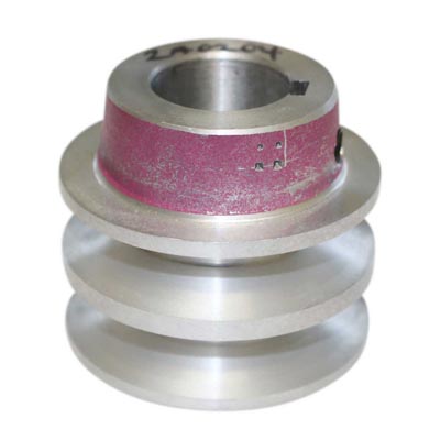 2A V Belt Pulley 2" Double Groove A Section 1" Bore with Keyway Pully