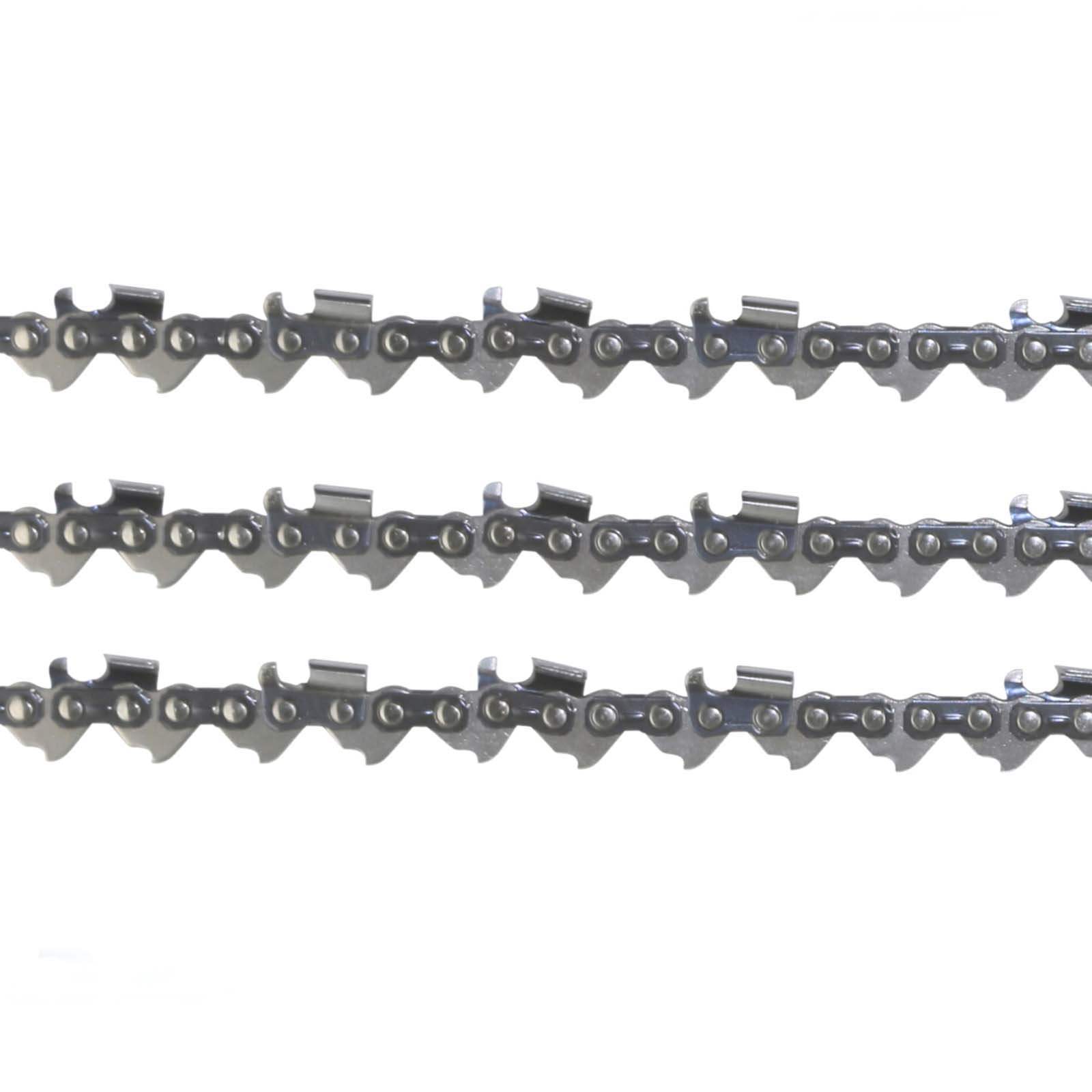 3x Chainsaw Chains Semi Chisel 325 050 78DL for Echo 20" Bar Saw Chain