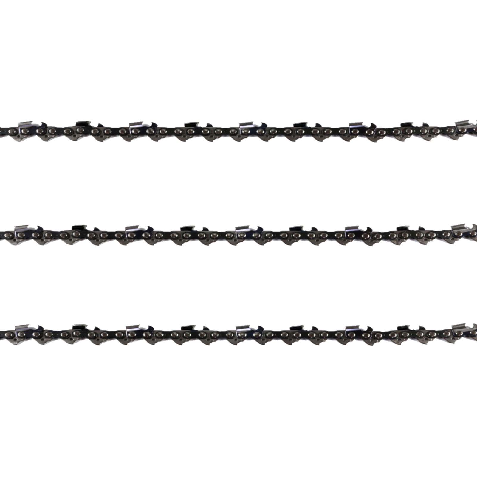 3x Chainsaw Chains Semi 3/8 058 60DL for Jonsered Saw 16" Bar  