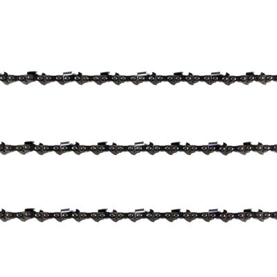 3x Chainsaw Semi Chisel Chain 3/8 063 101DL