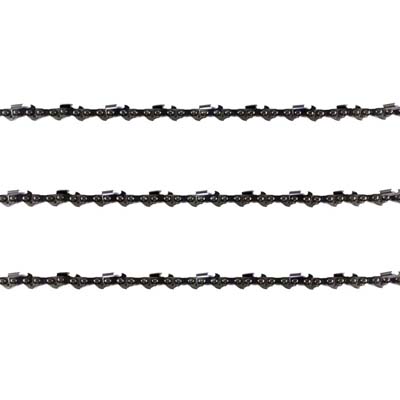 3x Semi Chisel Chains 3/8LP 050 56DL for Ryobi Electric 2300W Chainsaw RCS2340 B