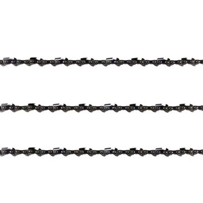 3x Chainsaw Semi Chisel Chains 3/8LP 050 62DL for Ryobi 38cc RCS3845 18" Bar