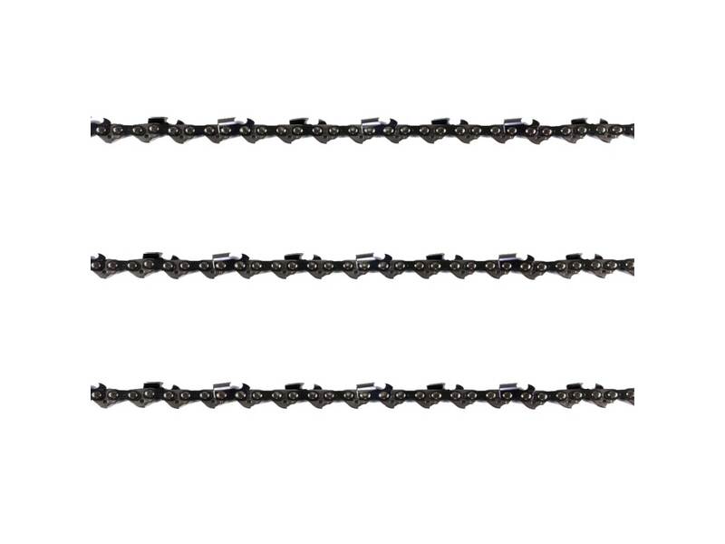 3x Chainsaw Semi Chisel Chain 3/8LP 050 51DL
