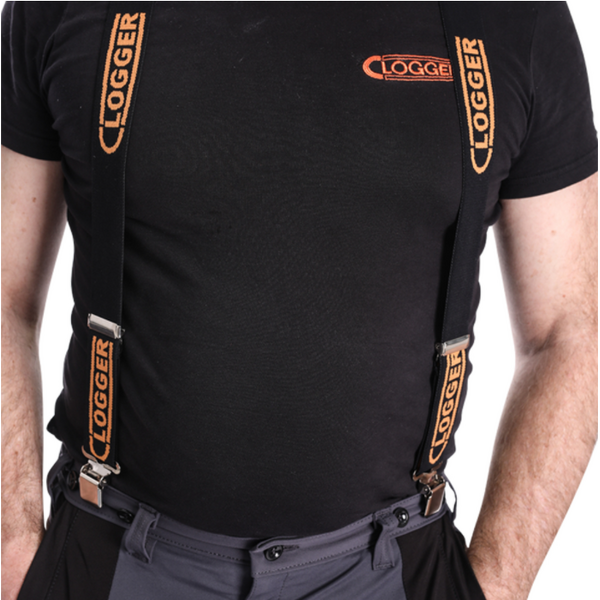 CLOGGER Premium Clip On Braces for Chainsaw Pants Trousers Chaps
