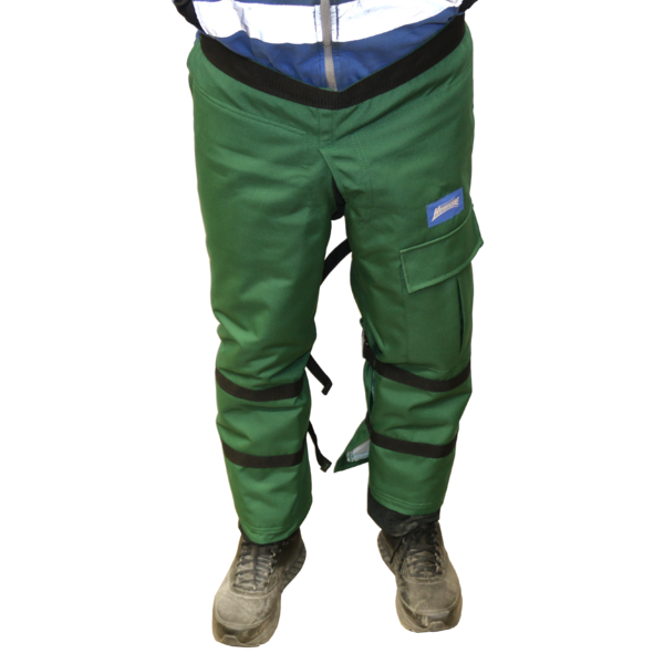 Large 40" Cut Proof Chainsaw Safety Chaps Protective Pants Leg Wrap around protection 