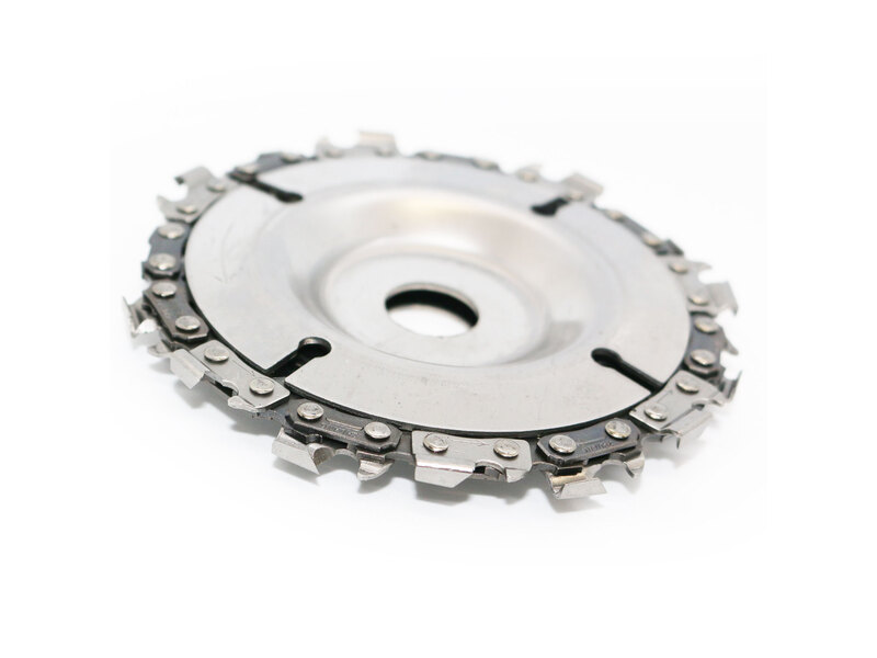 4" - 4 1/2" Grinder Disc With Chain Wood Carving Disc for Angle Grinders