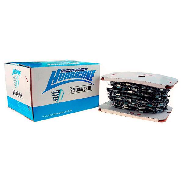 25ft Roll of Hurricane Chainsaw Chain 325 043 1.1mm mini Semi Chisel SP21G
