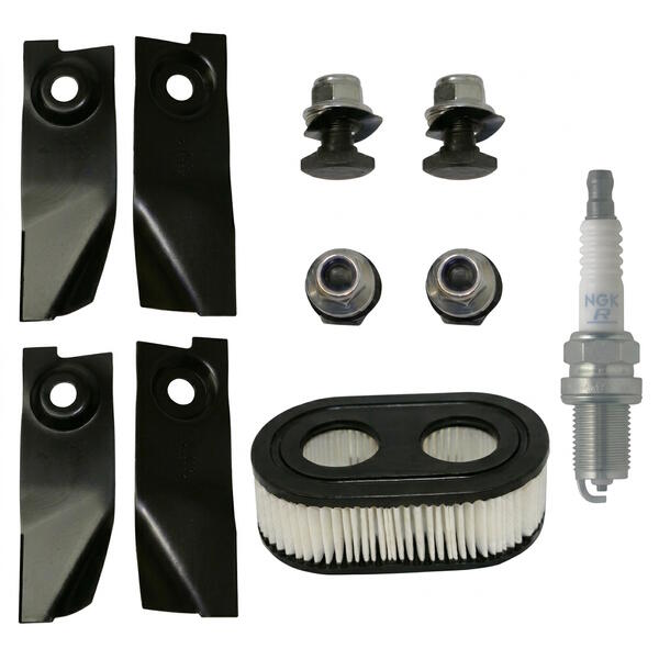 Mower Service Kit for Husqvarna 18" LC18 LC19 B&S 09P702 550EX Small Blade Disc