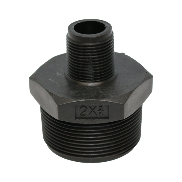 Threaded Nylon 2" x 3/4" BSP Reducing Nipple Male Fitting