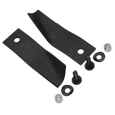 2x Lawn Mower Blades & Bolt Kit Suits Cox Victa Corvette SKIT39 SKIT33