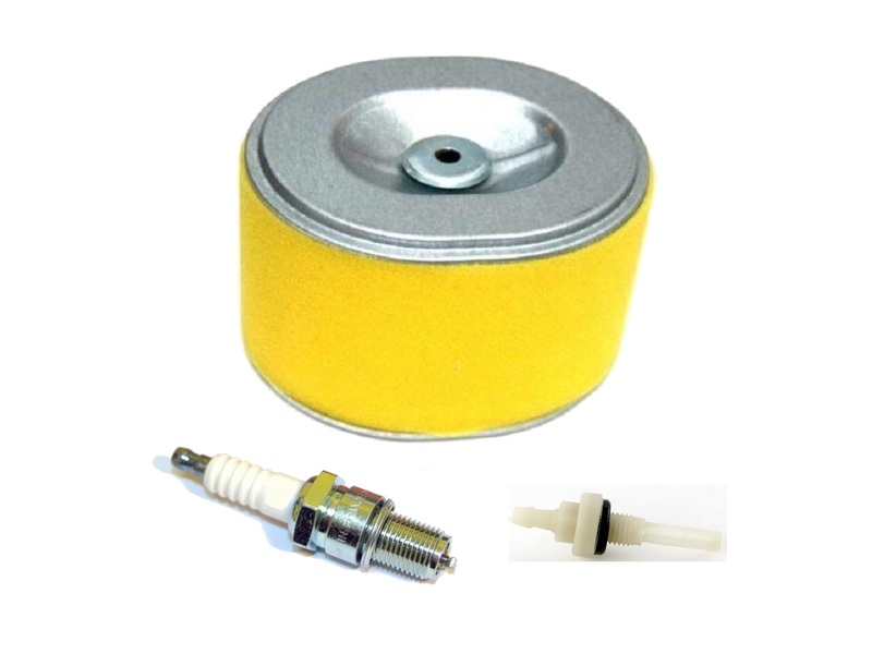 6.5hp 7hp Horizontal Shaft Service Kit Air Cleaner Fuel Joint Filter Spark Plug