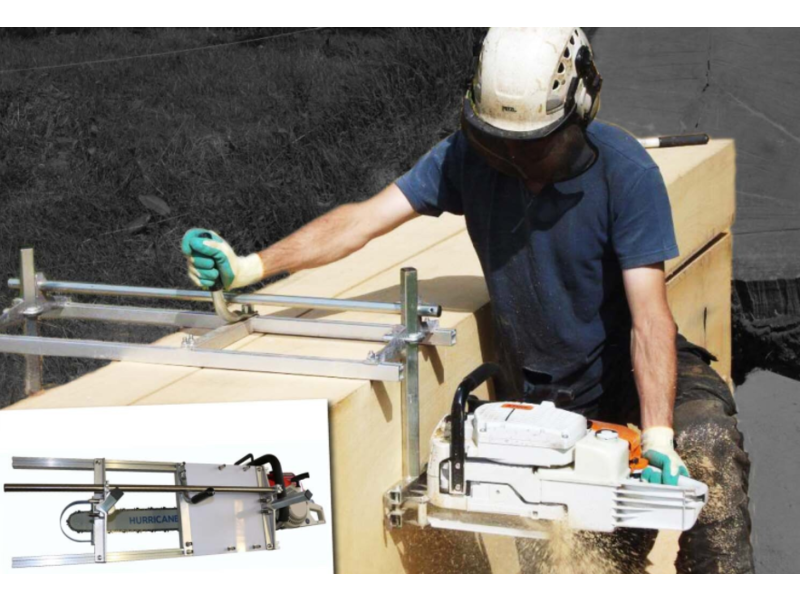 Baumr Ag SX92 SX82 MTM Chainsaw Milling Mill Kit 24" Bar & 3/8 Full Chisel Chain