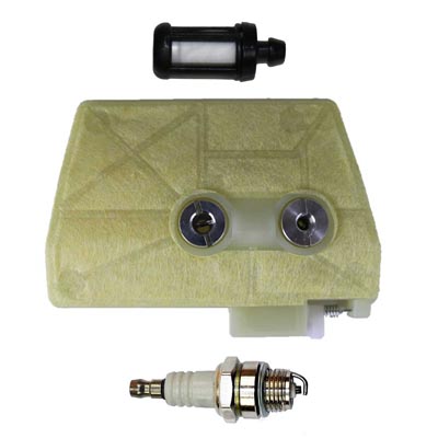 Chainsaw Service Kit Air + Fuel Filter Spark Plug Stihl MS380 MS381