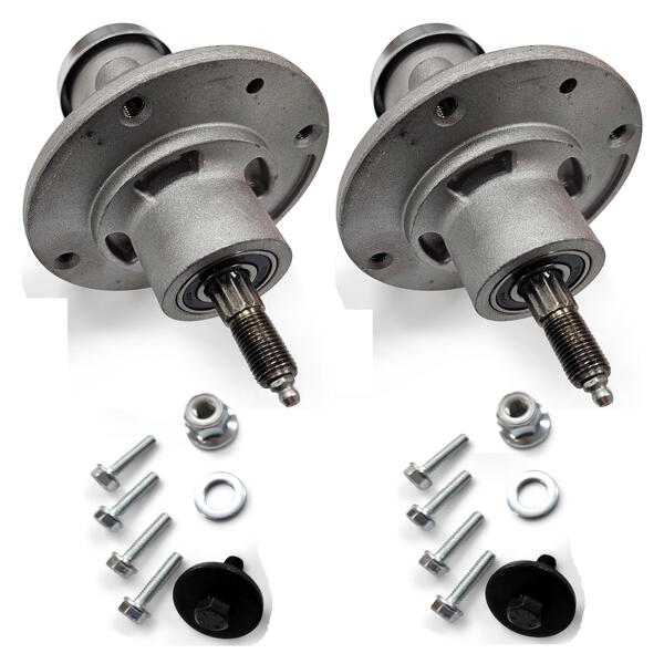 2x Husqvarna 539112170 Spindle Assembly - Ride On Mower Tractor Deck Replacement