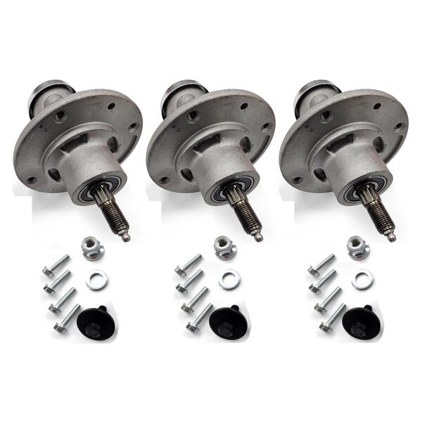 3x Husqvarna 539112170 Spindle Assembly - Ride On Mower Tractor Deck Replacement