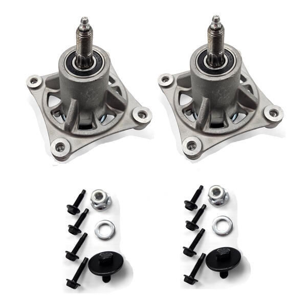 2x Husqvarna 532174356 Spindle Assembly - Ride On Mower Tractor Deck Replacement