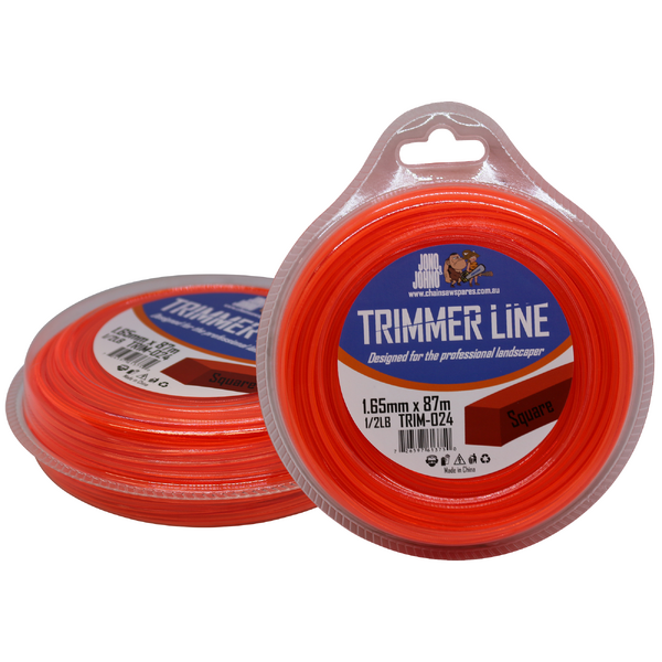 Pro Nylon Brushcutter Trimmer Whipper Snipper Line Square 1.65mm x 87m(appr.1/2LB)