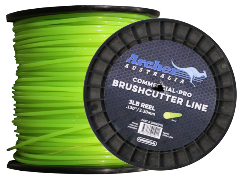 Pro Nylon Brushcutter Trimmer Whipper Snipper Line 3.30mm .130" Round 3lb Reel