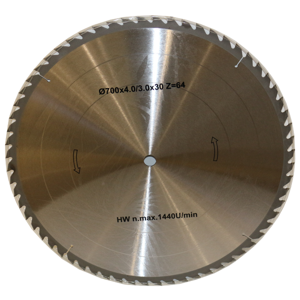 13HP Wood Swing Saw Blade 700mm Tungsten Carbide Tips 